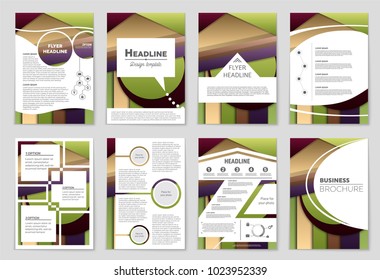 Abstract vector layout background set. For art template design, list, front page, mockup brochure theme style, banner, idea, cover, booklet, print, flyer, book, blank, card, ad, sign, sheet,, a4.