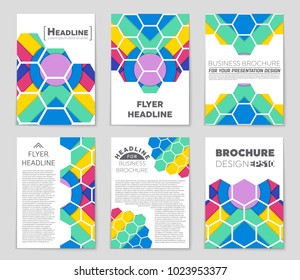 Abstract vector layout background set. For art template design, list, front page, mockup brochure theme style, banner, idea, cover, booklet, print, flyer, book, blank, card, ad, sign, sheet,, a4.