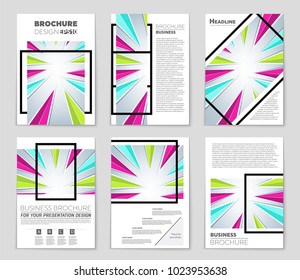 Abstract vector layout background set. For art template design, list, front page, mockup brochure theme style, banner, idea, cover, booklet, print, flyer, book, blank, card, ad, sign, sheet, a4.