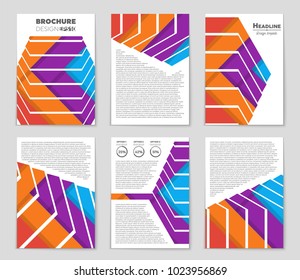 Abstract vector layout background set. For art template design, list, front page, mockup brochure theme style, banner, idea, cover, booklet, print, flyer, book, blank, card, ad, sign, sheet,, a4.