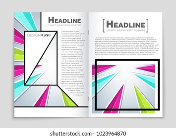 Abstract vector layout background set. For art template design, list, front page, mockup brochure theme style, banner, idea, cover, booklet, print, flyer, book, blank, card, ad, sign, sheet, a4.