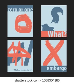 Abstract vector layout background set. For art template design, list, page, mockup brochure theme style, banner, idea, cover, booklet, print, flyer, book, blank, card, ad, sign, sheet, a4.