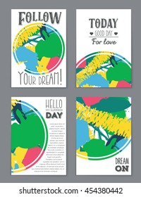 Abstract vector layout background set. For art template design, list, page, mockup brochure theme style, banner, idea, cover, booklet, print, flyer, book, blank, card, ad, sign, sheet, flyer, a4.