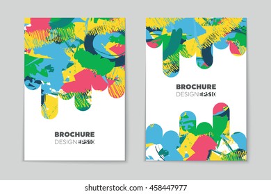 Abstract vector layout background set. For art template design, list, page, mockup brochure theme style, banner, idea, cover, booklet, print, flyer, book, blank, card, ad, sign, sheet, flyer, a4.