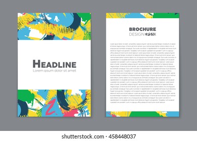 Abstract vector layout background set. For art template design, list, page, mockup brochure theme style, banner, idea, cover, booklet, print, flyer, book, blank, card, ad, sign, sheet, flyer, a4.