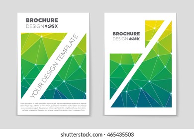 Abstract vector layout background set. For art template design, list, page, mockup brochure theme style, banner, idea, cover, booklet, print, flyer, book, blank, card, ad, sign, sheet, flyer, a4.
