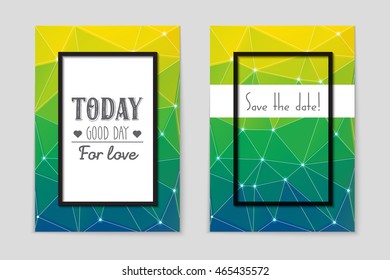 Abstract vector layout background set. For art template design, list, page, mockup brochure theme style, banner, idea, cover, booklet, print, flyer, book, blank, card, ad, sign, sheet, flyer, a4.