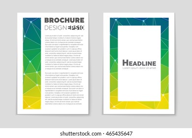 Abstract vector layout background set. For art template design, list, page, mockup brochure theme style, banner, idea, cover, booklet, print, flyer, book, blank, card, ad, sign, sheet, flyer, a4.