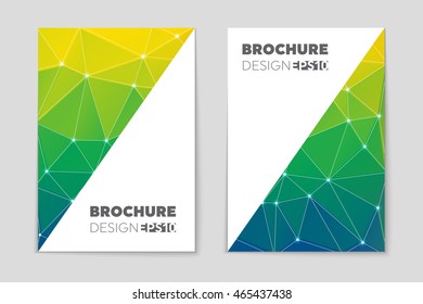 Abstract vector layout background set. For art template design, list, page, mockup brochure theme style, banner, idea, cover, booklet, print, flyer, book, blank, card, ad, sign, sheet, flyer, a4.