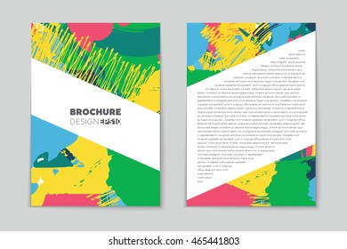 Abstract vector layout background set. Art template design, list, page, mockup brochure style, banner, cover, booklet, print, flyer, book, blank, card, ad, sign, sheet, flyer, a4.