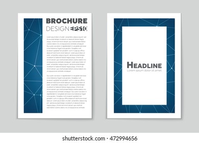 Abstract vector layout background set. For art template design, list, page, mockup brochure theme style, banner, idea, cover, booklet, print, flyer, book, blank, card, ad, sign, sheet, flyer, a4.