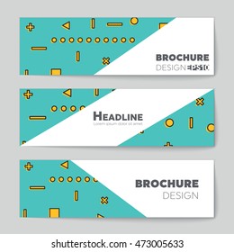 Abstract vector layout background set. For art template design, list, page, mockup brochure theme style, banner, idea, cover, booklet, print, flyer, book, blank, card, ad, sign, sheet, flyer, a4.