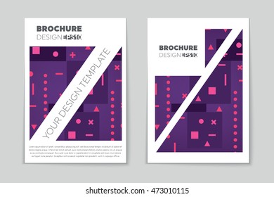 Abstract vector layout background set. For art template design, list, page, mockup brochure theme style, banner, idea, cover, booklet, print, flyer, book, blank, card, ad, sign, sheet, flyer, a4.