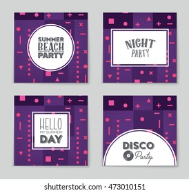 Abstract vector layout background set. For art template design, list, page, mockup brochure theme style, banner, idea, cover, booklet, print, flyer, book, blank, card, ad, sign, sheet, flyer, a4.