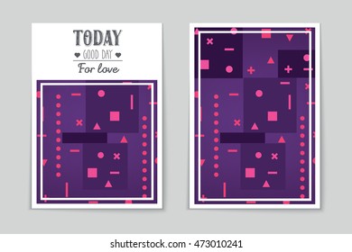 Abstract vector layout background set. For art template design, list, page, mockup brochure theme style, banner, idea, cover, booklet, print, flyer, book, blank, card, ad, sign, sheet, flyer, a4.