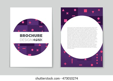 Abstract vector layout background set. For art template design, list, page, mockup brochure theme style, banner, idea, cover, booklet, print, flyer, book, blank, card, ad, sign, sheet, flyer, a4.