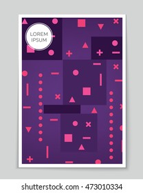 Abstract vector layout background set. For art template design, list, page, mockup brochure theme style, banner, idea, cover, booklet, print, flyer, book, blank, card, ad, sign, sheet, flyer, a4.