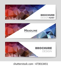 Abstract vector layout background set. For art template design, list, page, mockup brochure theme style, banner, idea, cover, booklet, print, flyer, book, blank, card, ad, sign, sheet, flyer, a4.