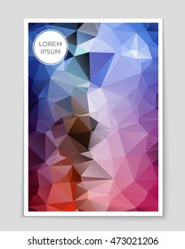 Abstract vector layout background set. For art template design, list, page, mockup brochure theme style, banner, idea, cover, booklet, print, flyer, book, blank, card, ad, sign, sheet, flyer, a4.