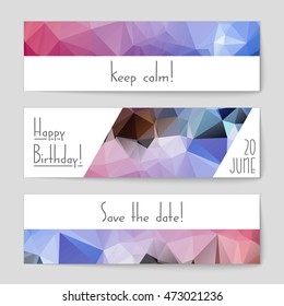 Abstract vector layout background set. For art template design, list, page, mockup brochure theme style, banner, idea, cover, booklet, print, flyer, book, blank, card, ad, sign, sheet, flyer, a4.