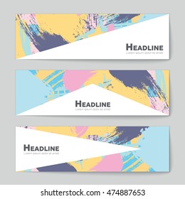 Abstract vector layout background set. For art template design, list, page, mockup brochure theme style, banner, idea, cover, booklet, print, flyer, book, blank, card, ad, sign, sheet, flyer, a4.