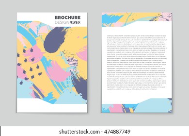 Abstract vector layout background set. For art template design, list, page, mockup brochure theme style, banner, idea, cover, booklet, print, flyer, book, blank, card, ad, sign, sheet, flyer, a4.
