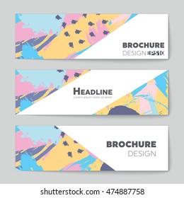 Abstract vector layout background set. For art template design, list, page, mockup brochure theme style, banner, idea, cover, booklet, print, flyer, book, blank, card, ad, sign, sheet, flyer, a4.