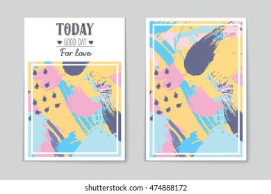 Abstract vector layout background set. For art template design, list, page, mockup brochure theme style, banner, idea, cover, booklet, print, flyer, book, blank, card, ad, sign, sheet, flyer, a4.