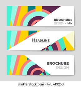Abstract vector layout background set. For art template design, list, page, mockup brochure theme style, banner, idea, cover, booklet, print, flyer, book, blank, card, ad, sign, sheet, flyer, a4.