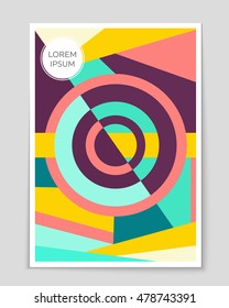 Abstract vector layout background set. For art template design, list, page, mockup brochure theme style, banner, idea, cover, booklet, print, flyer, book, blank, card, ad, sign, sheet, flyer, a4.