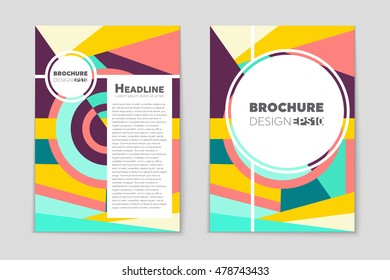 Abstract vector layout background set. For art template design, list, page, mockup brochure theme style, banner, idea, cover, booklet, print, flyer, book, blank, card, ad, sign, sheet, flyer, a4.