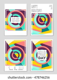 Abstract vector layout background set. For art template design, list, page, mockup brochure theme style, banner, idea, cover, booklet, print, flyer, book, blank, card, ad, sign, sheet, flyer, a4.