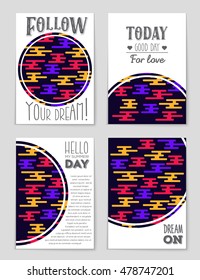 Abstract vector layout background set. For art template design, list, page, mockup brochure theme style, banner, idea, cover, booklet, print, flyer, book, blank, card, ad, sign, sheet, flyer, a4.