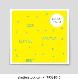 Abstract vector layout background set. For art template design, list, page, mockup brochure theme style, banner, idea, cover, booklet, print, flyer, book, blank, card, ad, sign, sheet, flyer, a4.