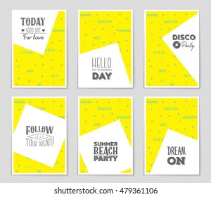 Abstract vector layout background set. For art template design, list, page, mockup brochure theme style, banner, idea, cover, booklet, print, flyer, book, blank, card, ad, sign, sheet, flyer, a4.