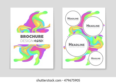 Abstract vector layout background set. For art template design, list, page, mockup brochure theme style, banner, idea, cover, booklet, print, flyer, book, blank, card, ad, sign, sheet, flyer, a4.
