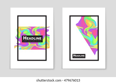 Abstract vector layout background set. For art template design, list, page, mockup brochure theme style, banner, idea, cover, booklet, print, flyer, book, blank, card, ad, sign, sheet, flyer, a4.