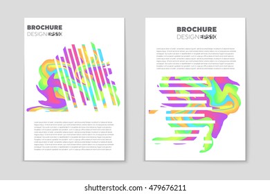 Abstract vector layout background set. For art template design, list, page, mockup brochure theme style, banner, idea, cover, booklet, print, flyer, book, blank, card, ad, sign, sheet, flyer, a4.