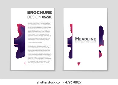 Abstract vector layout background set. For art template design, list, page, mockup brochure theme style, banner, idea, cover, booklet, print, flyer, book, blank, card, ad, sign, sheet, flyer, a4.