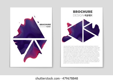 Abstract vector layout background set. For art template design, list, page, mockup brochure theme style, banner, idea, cover, booklet, print, flyer, book, blank, card, ad, sign, sheet, flyer, a4.