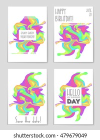 Abstract vector layout background set. For art template design, list, page, mockup brochure theme style, banner, idea, cover, booklet, print, flyer, book, blank, card, ad, sign, sheet, flyer, a4.
