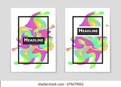 Abstract vector layout background set. For art template design, list, page, mockup brochure theme style, banner, idea, cover, booklet, print, flyer, book, blank, card, ad, sign, sheet, flyer, a4.