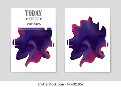 Abstract vector layout background set. For art template design, list, page, mockup brochure theme style, banner, idea, cover, booklet, print, flyer, book, blank, card, ad, sign, sheet, flyer, a4.