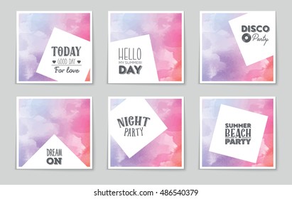 Abstract vector layout background set. For art template design, list, page, mockup brochure theme style, banner, idea, cover, booklet, print, flyer, book, blank, card, ad, sign, sheet, flyer, a4.