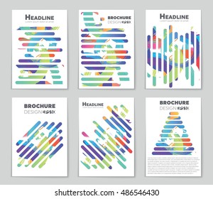 Abstract vector layout background set. For art template design, list, page, mockup brochure theme style, banner, idea, cover, booklet, print, flyer, book, blank, card, ad, sign, sheet, flyer, a4.