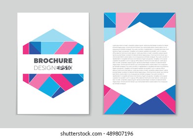 Abstract vector layout background set. For art template design, list, page, mockup brochure theme style, banner, idea, cover, booklet, print, flyer, book, blank, card, ad, sign, sheet, flyer, a4.