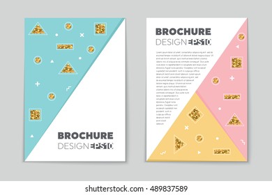 Abstract vector layout background set. For art template design, list, page, mockup brochure theme style, banner, idea, cover, booklet, print, flyer, book, blank, card, ad, sign, sheet, flyer, a4.