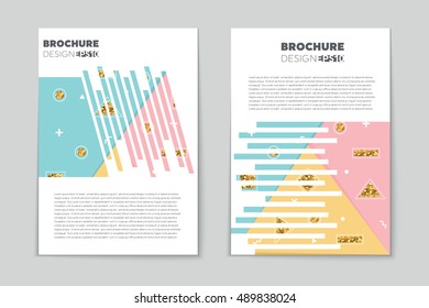Abstract vector layout background set. For art template design, list, page, mockup brochure theme style, banner, idea, cover, booklet, print, flyer, book, blank, card, ad, sign, sheet, flyer, a4.