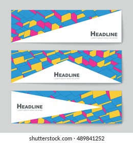 Abstract vector layout background set. For art template design, list, page, mockup brochure theme style, banner, idea, cover, booklet, print, flyer, book, blank, card, ad, sign, sheet, flyer, a4.