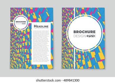 Abstract vector layout background set. For art template design, list, page, mockup brochure theme style, banner, idea, cover, booklet, print, flyer, book, blank, card, ad, sign, sheet, flyer, a4.